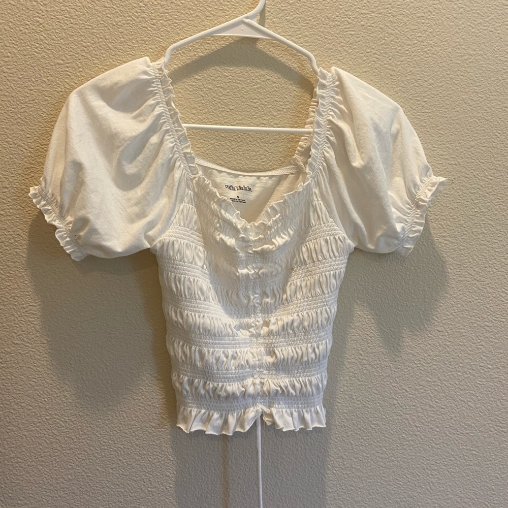 white blouse